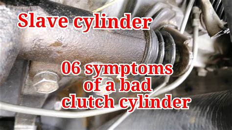 slave cylinder leaking|6 Signs That Your Clutch Slave Cylinder Is Faulty or Failing